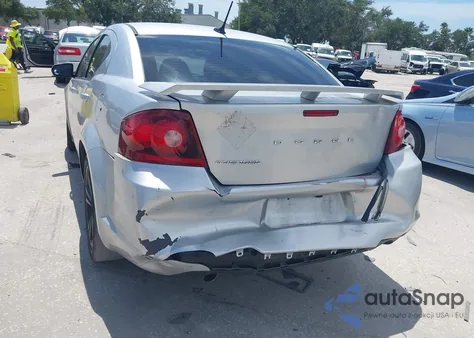 2012 Dodge Avenger Sxt Plus из США, поврежденный, VIN 1C3CDZEG3CN142642